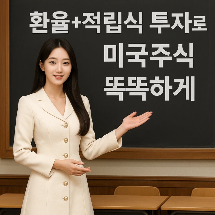  환율+적립식 투자로 미국주식 똑똑하게