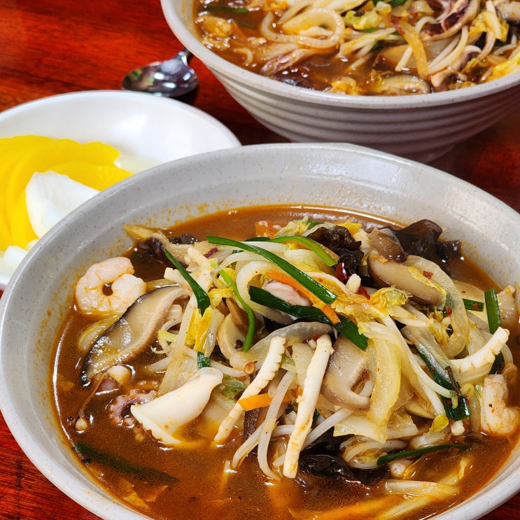  중화원 불광역 중국집 매운짬뽕 은평구 맛집
