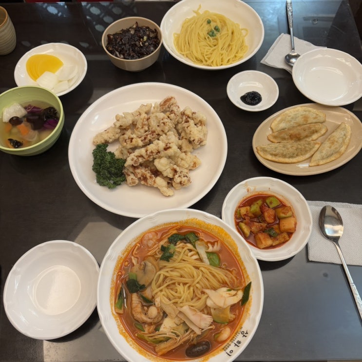  위례맛집 / 진한맛의 짬뽕과 바삭한 탕수육의 맛있는 조화 [ 위례 상하이 ]