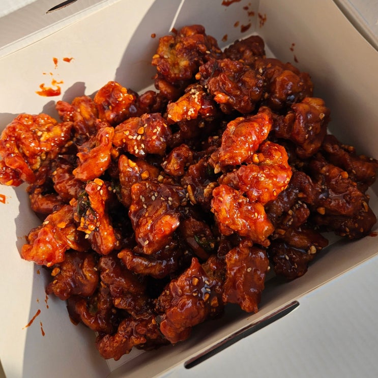  인생닭강정 발견 삼척 중앙시장 맛집 보성닭집 삼척닭강정