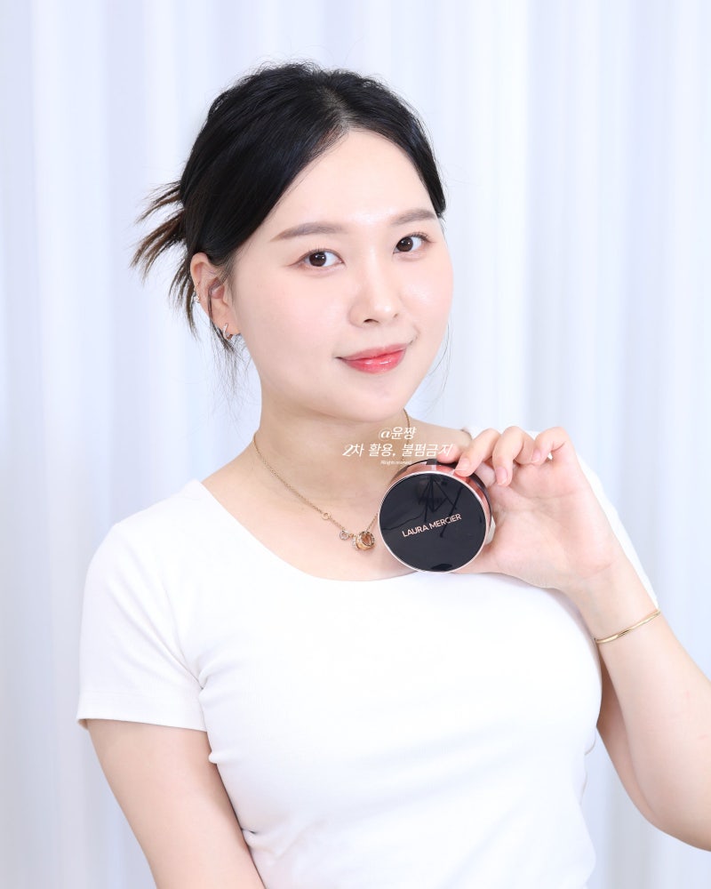 로라메르시에 톤업쿠션 페어로즈 & 피니쉬 파우더 메이크업
