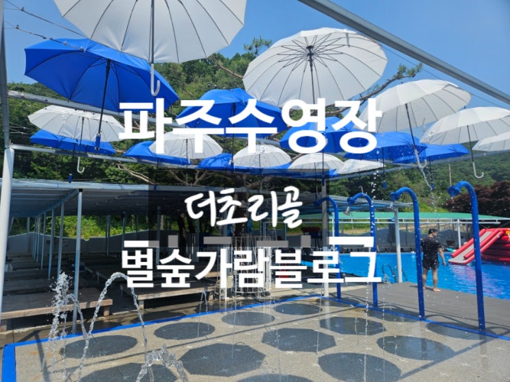  파주수영장 취사가능수영장 더초리골 영업시간 및 가격정보 아이동반수영장추천