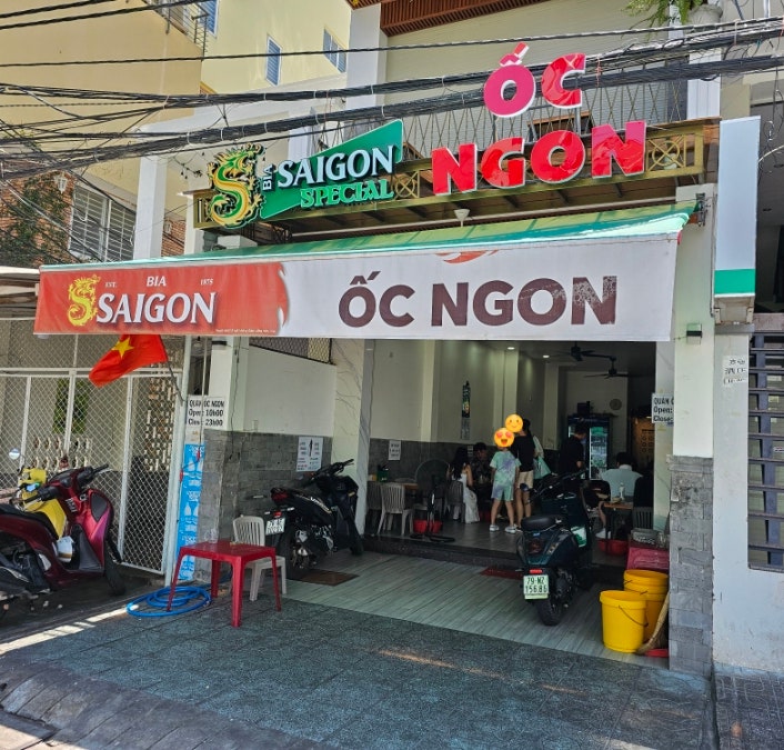  나트랑 해산물 로컬 맛집 꽌옥응언(Quán Ốc Ngon) 리얼 후기 : 위치 예약 에어컨 가격 메뉴 추천