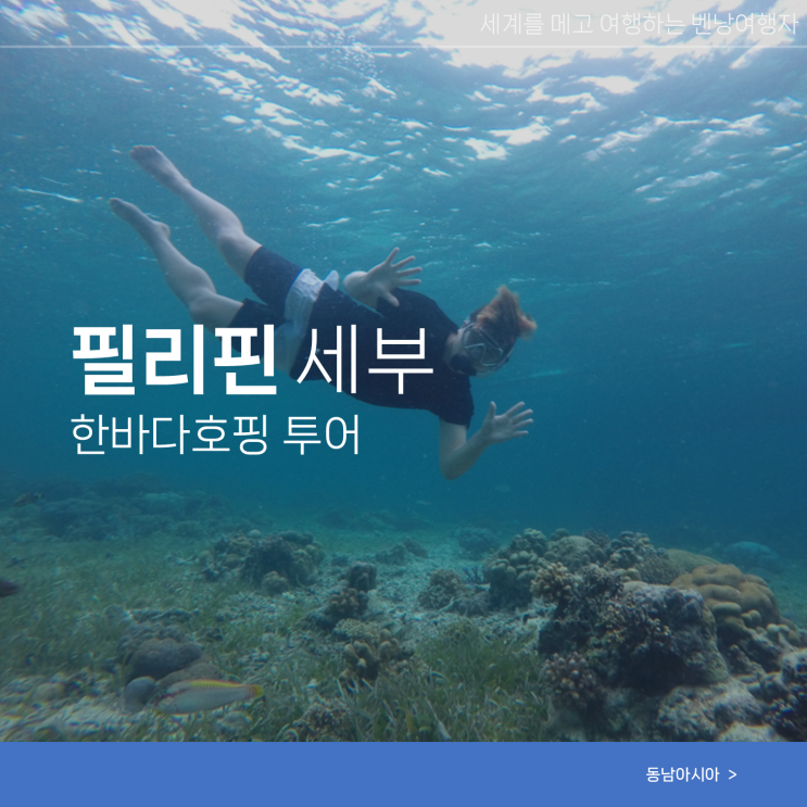  한바다호핑 세부 스노쿨링 가성비 호핑투어 예약방법 할인