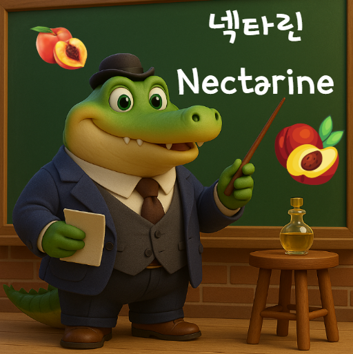 넥타린 Nectarine 향수에 쓰이는 향료 천도복숭아