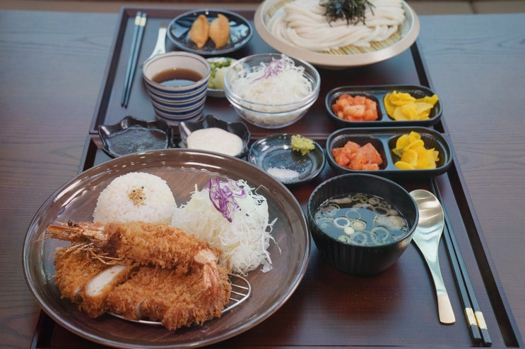  [맛집리뷰] 마초야 송파점, 두툼한 일본식 석촌역돈까스와 자가제면 우동