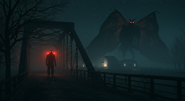  [미국_Monster] 모스맨(Mothman): 웨스트버지니아의 재앙을 예고하는 존재?