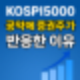 코스피5000 공약에 증권주가 반응한 이유