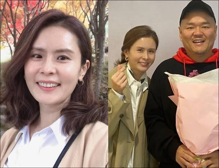  15년동안 끈질긴 구애로 개그맨 남편과 결혼한 53세 여배우의 데일리룩