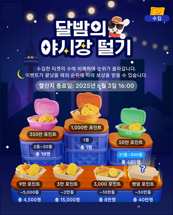 마켓존 x 틱톡 야시장 털기(상금 80%~N빵)전원~06.03 마켓존 x 틱톡 야시장 털기(상금 80%~N빵)전원~06.03