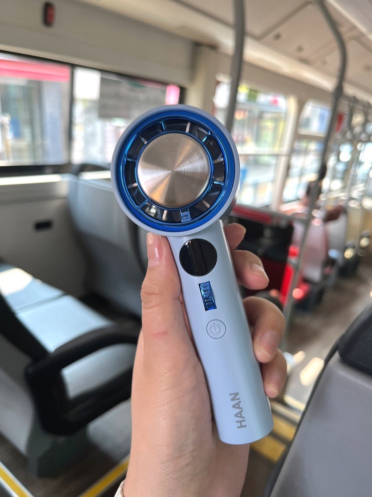  휴대용 아이스터보 선풍기 추천 한경희 HF-T40C 추천후기(여름필수템)