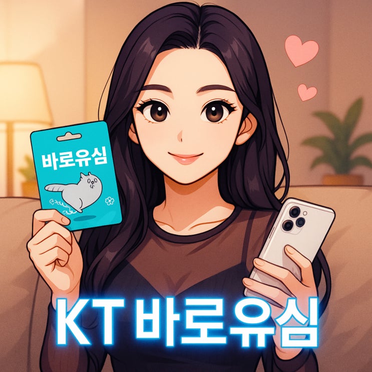  KT 바로유심 개통 선불폰 만드는 최신 방법
