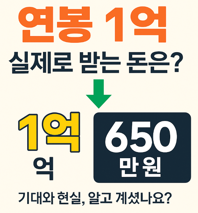연봉 1억, 실수령은 얼마일까? | 현실 월급 팩트체크 연봉 1억, 실수령은 얼마일까? | 현실 월급 팩트체크