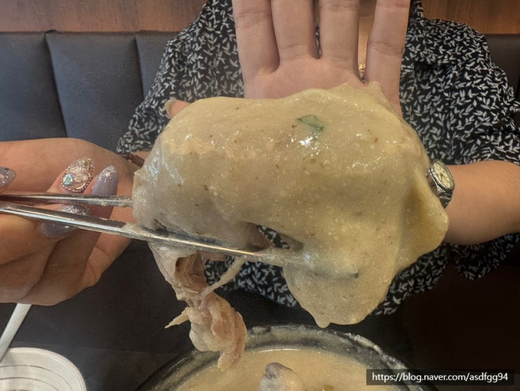  검단 마전동 아라들깨삼계탕 여름보양식맛집