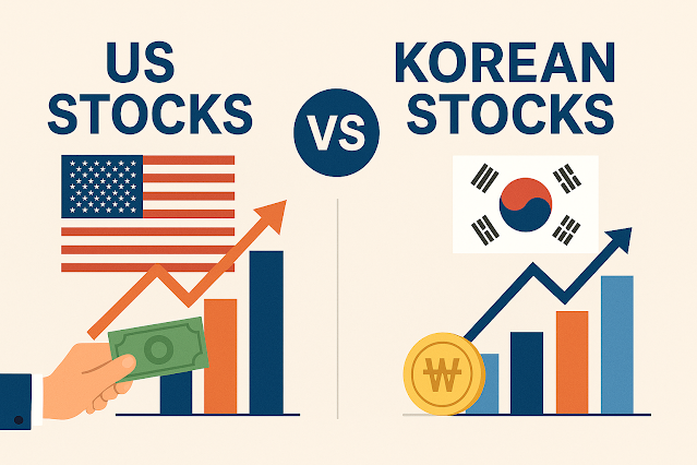  미국 주식 vs. 한국 주식 – 초보 투자자가 알아야 할 핵심 차이점
