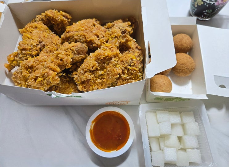  BHC 신메뉴 콰삭킹+치즈볼 후기 내돈내산 맛과 양 솔직 리뷰