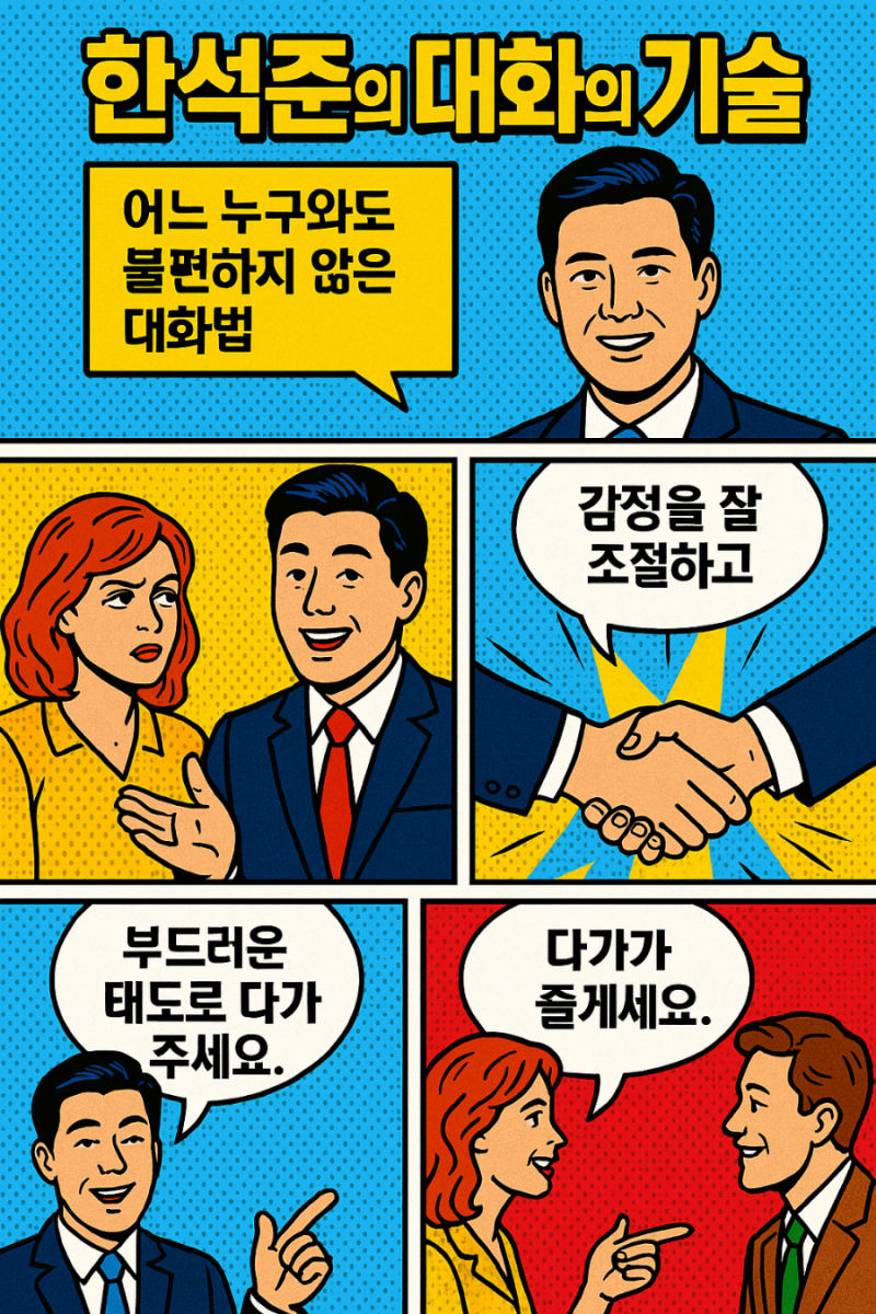 『한석준의 대화의 기술 – 어느 누구와도 불편하지 않은 대화법』