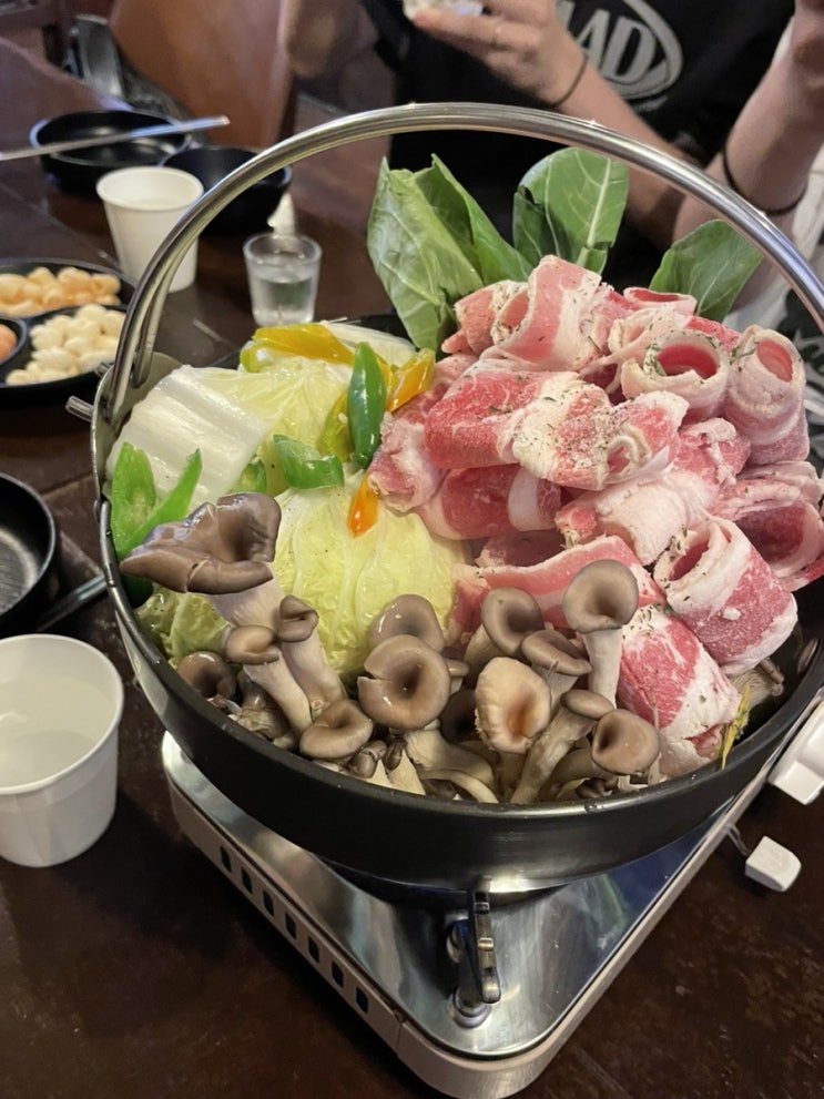  [평택역 술집 하이볼& 안주 맛집 ]소고기 샤브샤브 전골에 얼큰하게 취하고 온 후기~~