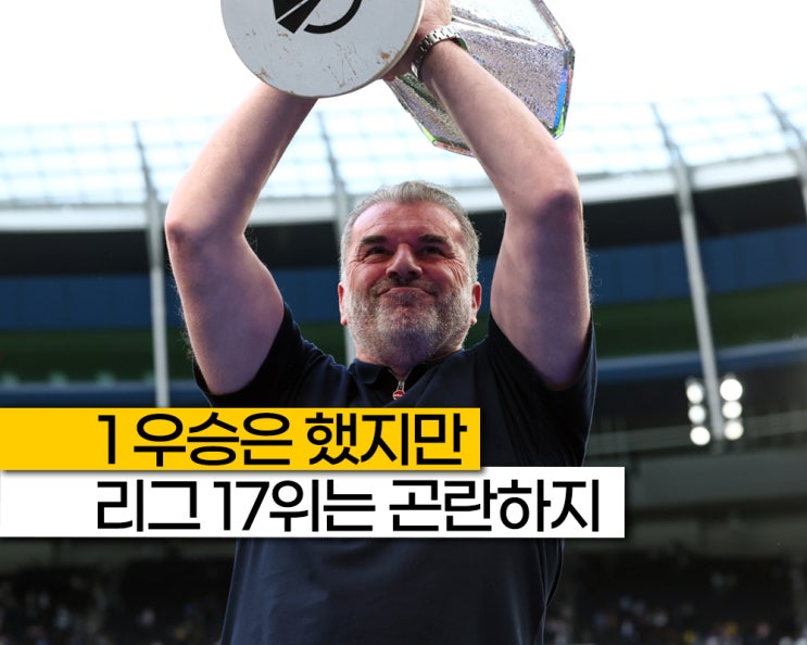"<b>우승</b>시켰는데 <b>경질</b>?" 토트넘 <b>포스테코글루</b>, 손흥민과 동반퇴장... 