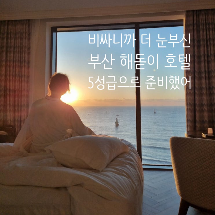  부산 해돋이 호텔 TOP3 5성급으로 준비했어!