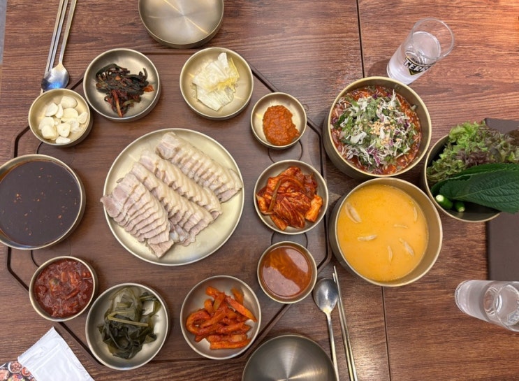  안산 고잔동 회식장소 족발 보쌈 맛집 팔도만족 고잔점 포장 할인 5,000원