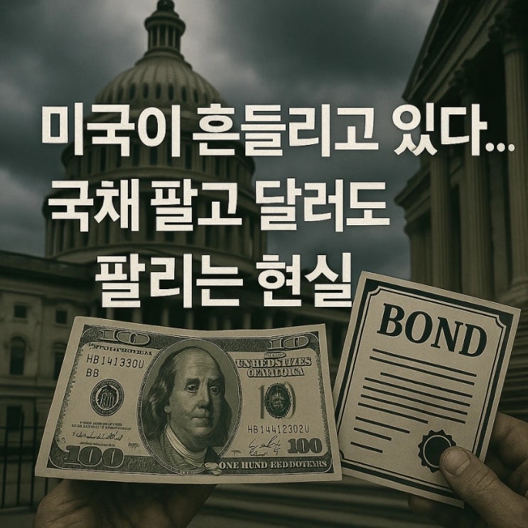  미국이 흔들리고 있다... 국채 팔고 달러도 팔리는 현실