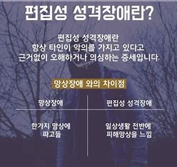 편집성 인격 장애(PPD)