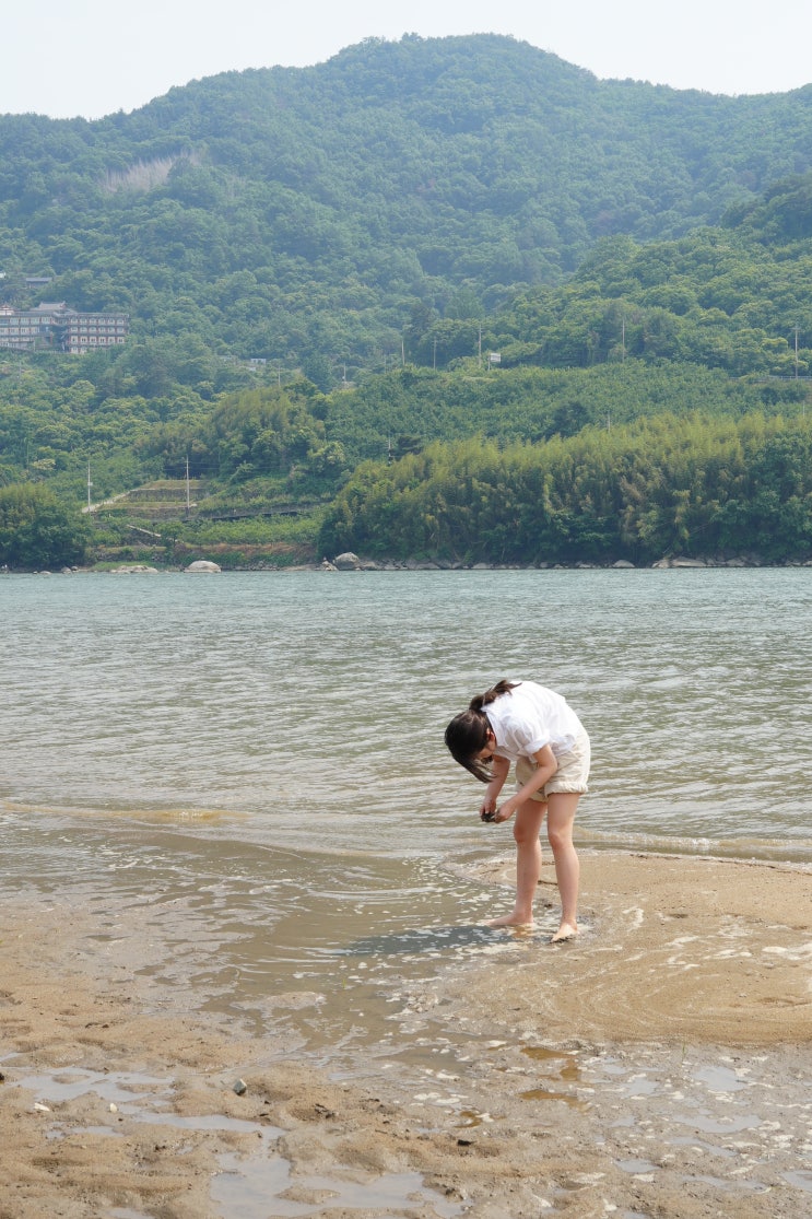  경남 아이와 가볼만한곳 하동 섬진강 여행 하동 송림공원 물놀이