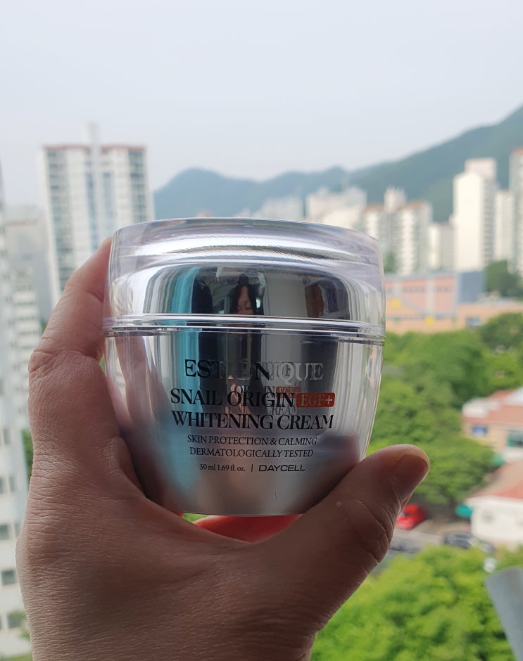  달팽이점액 여과물 함유 에스테니끄 달팽이오리진화이트닝크림 글루타치온크림으로 미백관리 끝!