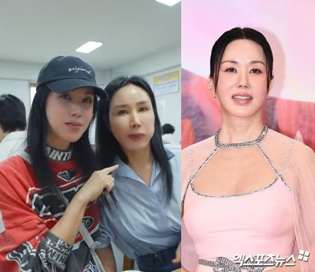  엄정화, 똑닮은 친동생 공개 "합성인 줄"…가족들과 사업 시작 [엑's 이슈]