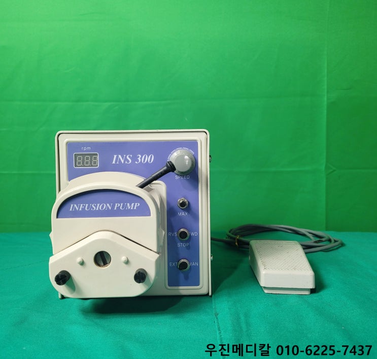  [USED] Peristaltic / Infusion Pump INS-300 연동펌프 / 인퓨전펌프 / 자동약물주입기 [중고]