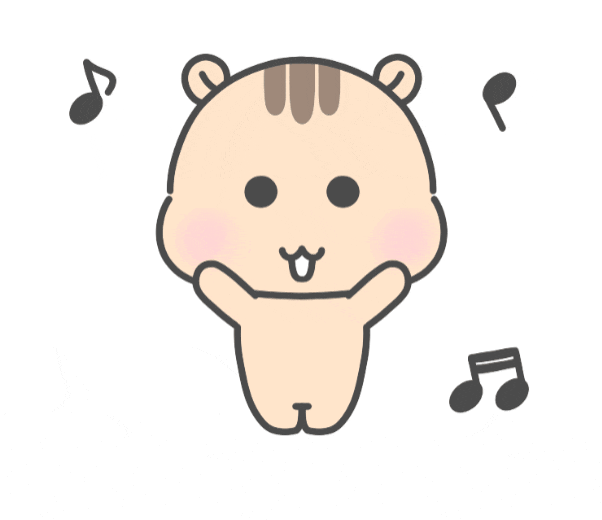  햄쭈이 움직이는 이모티콘 빙글빙글