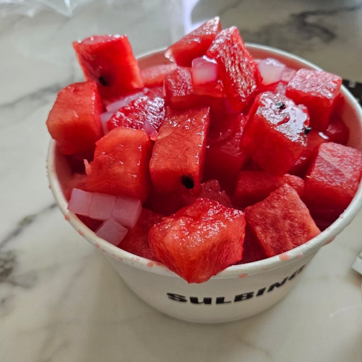  설빙 영업시간 수박화채설빙 솔직후기 알려드림