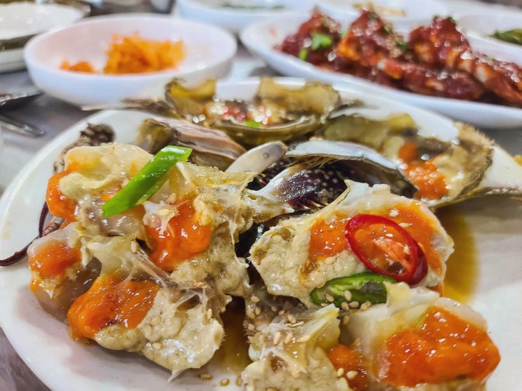  강복순의 안면꽃게, 꽃지해수욕장 맛집에서 정성 가득한 게 요리를 맛보다