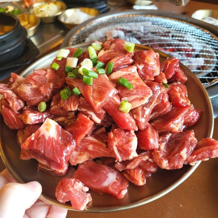  문정역 고기집 가성비 좋은 소소화로 소갈비 런치 세트 후기