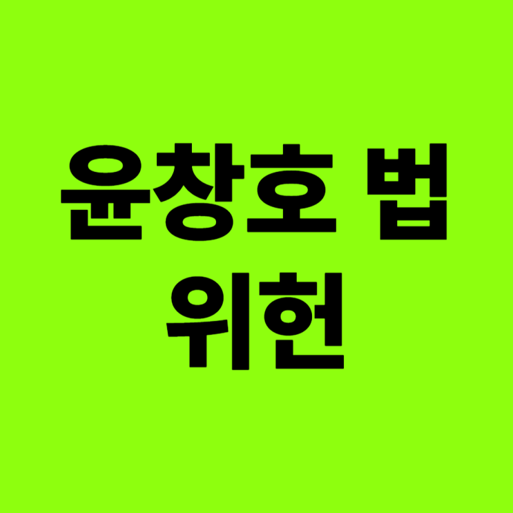 윤창호<b>법 위헌 논란</b>과 법의 도입