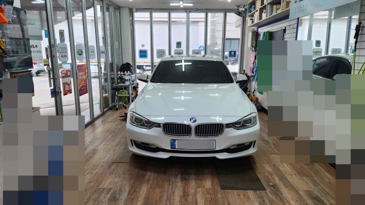  bmw 3시리즈 f30 카플레이 안드로이드 오토 모니터 장착