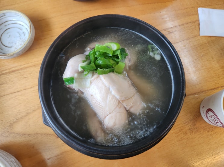  대구 범어동 깊은 국물 가시오가피 삼계탕 맛집 춘산오가피백숙삼계탕