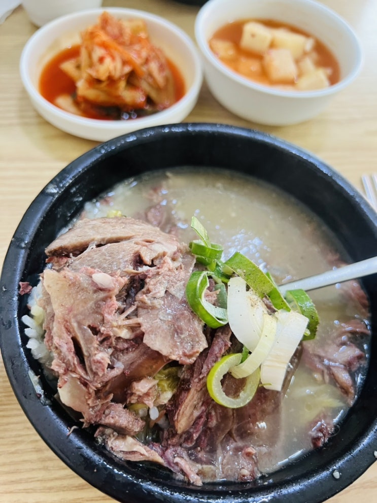  송림동 맛집_아침에는 해장국 점심에는 설렁탕만 파는 60년 전통 인천 노포 맛집 [해장국집]