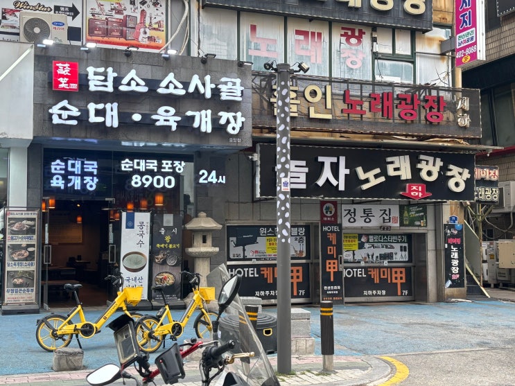 혼밥하기 딱 좋은, 담소소사골순대육계장 안산중앙점 방문 후기