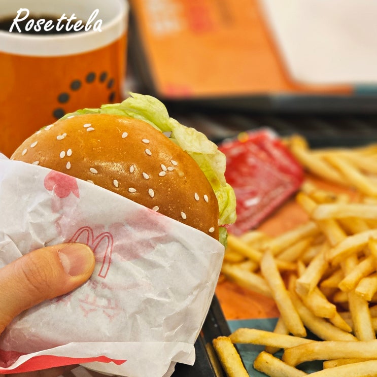  맥도날드 슈슈버거 세트 가격 새우버거 칼로리 가성비 메뉴 추천