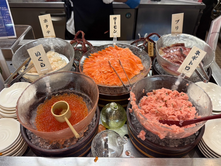  카이센동 맛집 도미 인 프리미엄 오타루 조식 후기