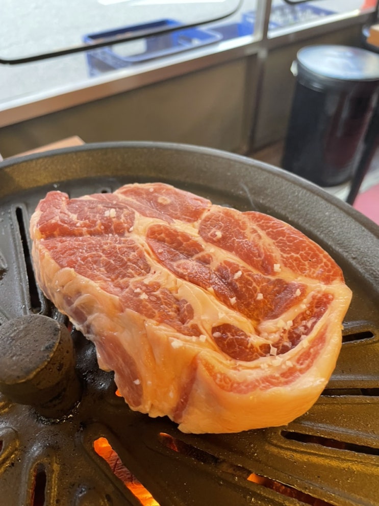  송리단길에서 김치 삼겹살 가장 맛있는 [도삼숯불구이 방이점]