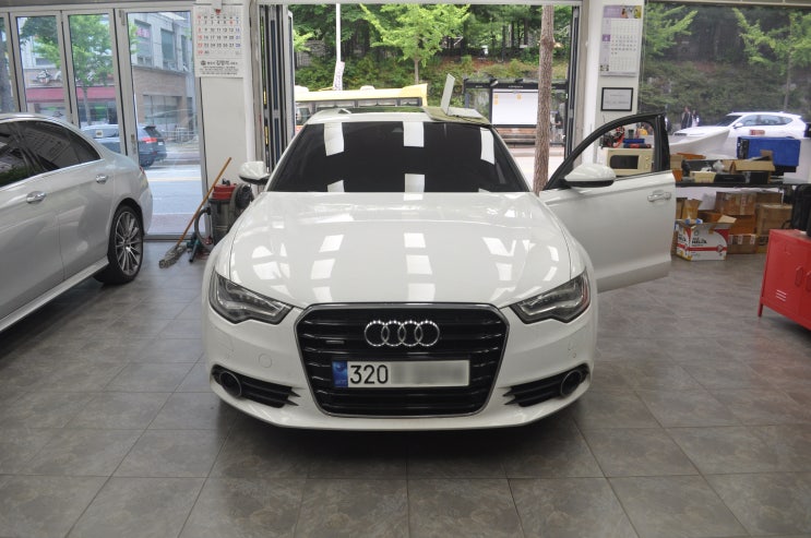  아우디 A6 ACC와Audi braking guard 사용불가 4G0907217A 메인보드 고장수리 - 수원테크