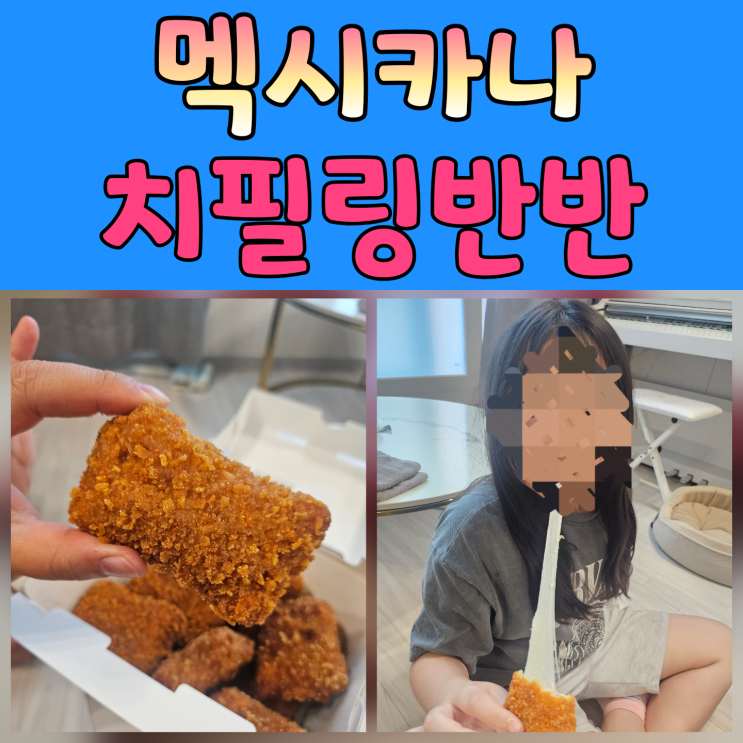  [내돈내산] 멕시카나 세류권선점 치킨 치필링반반 후기