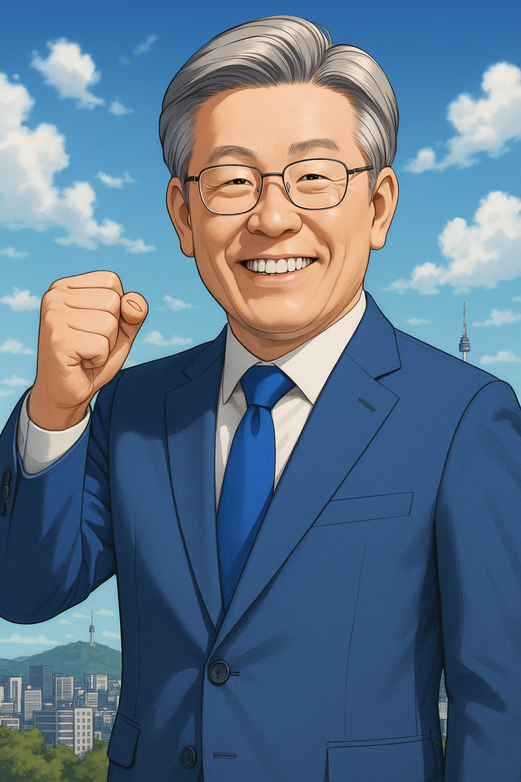현재 <b>출구조사</b> 1위 <b>이재명</b> 대선<b>후보</b> 관련 내일이 기대되는... 