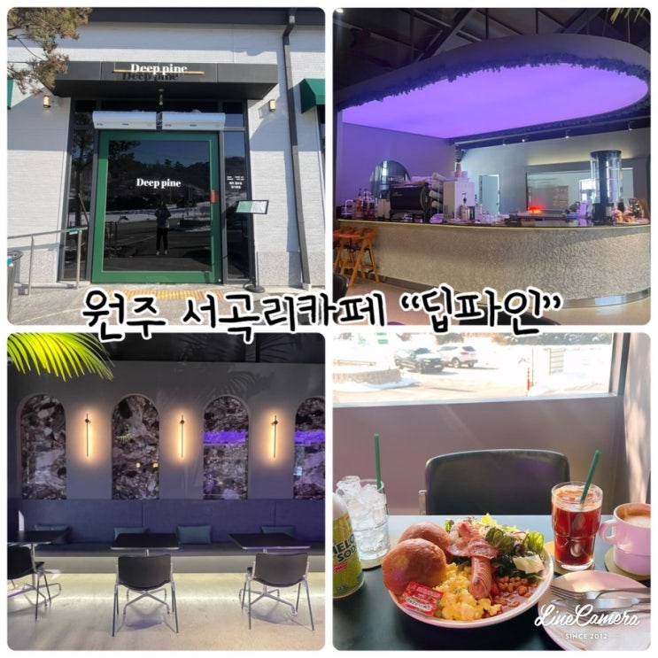  원주 브런치카페 "딥파인" 당일 직접만든 수제베이커리