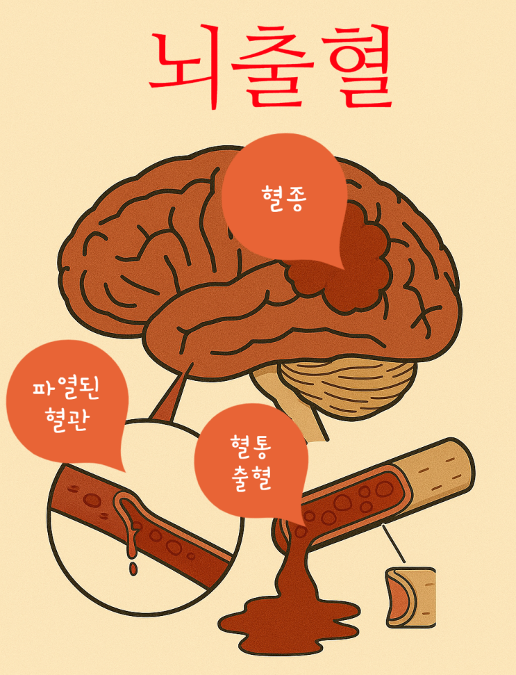  젊다고 안심하지 마세요. "뇌출혈 전조증상"
