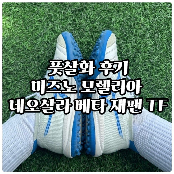  #내돈내산 미즈노 모렐리아 네오 살라 베타 재팬 TF 풋살화 후기/풋살화 구매 가이드