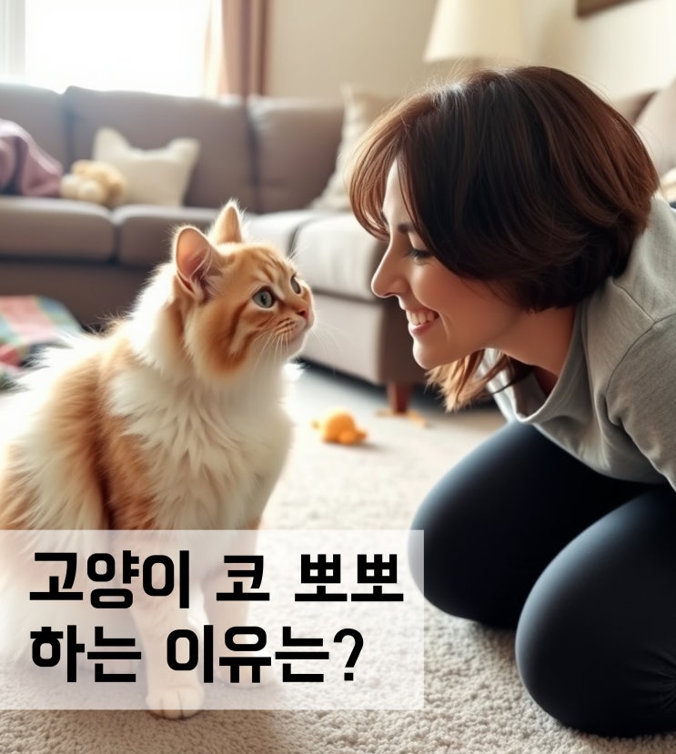  고양이 코 뽀뽀 하는 이유와 주의사항